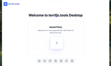 terrific.tools Desktop screenshot