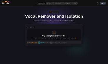 voicss screenshot