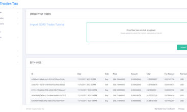 CryptoTrader.Tax screenshot