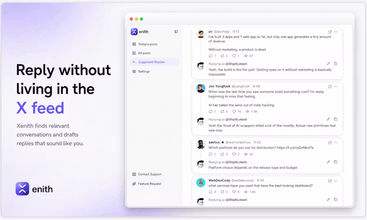 Xenith screenshot