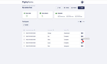 MightyForms screenshot