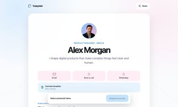 TodayMet screenshot