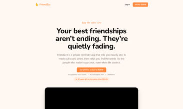 FriendZzz screenshot