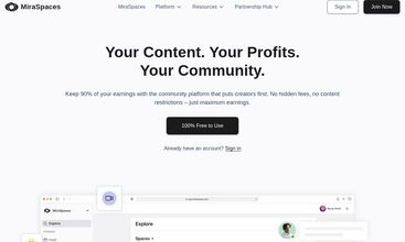 MiraSpaces screenshot