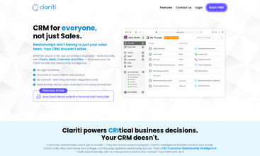 clariti screenshot