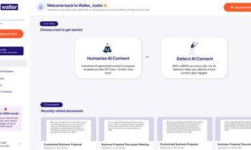 Walter Writes AI screenshot
