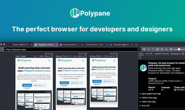 Polypane screenshot