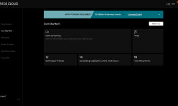 Red5 Cloud screenshot