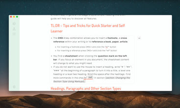 MonsterWriter screenshot
