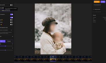 BlurMe - AI Face Blur screenshot