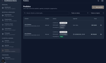 Confeito Gestão screenshot
