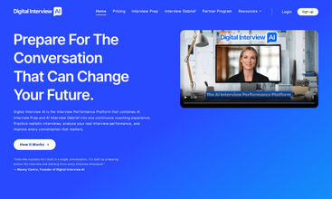 Digital Interview AI screenshot