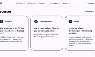 Adwave screenshot