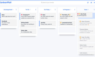 KanbanMail ? screenshot