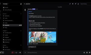Userplay screenshot