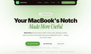 Notch Plus screenshot
