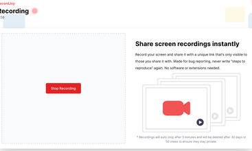 RecordJoy screenshot