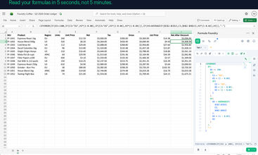 Formula Foundry screenshot