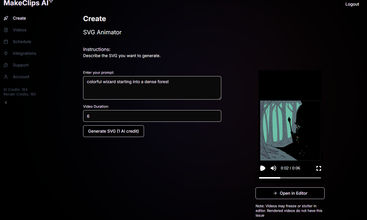 Make Clips AI screenshot