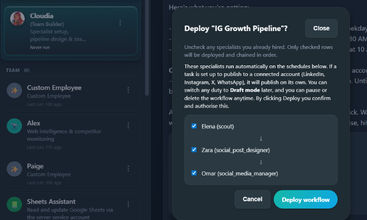 CloudyBot screenshot