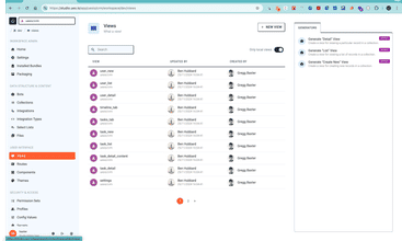 Ues.io screenshot
