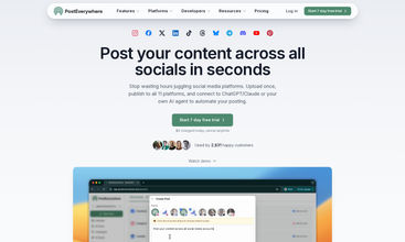 PostEverywhere screenshot