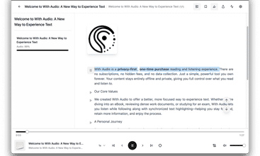 With Audio screenshot