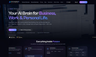 Panzoe screenshot
