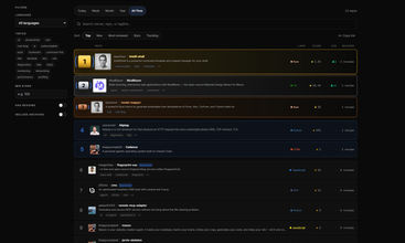 RepoRanker screenshot