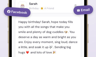 WishDay: AI Occasion Reminders & Greetin screenshot