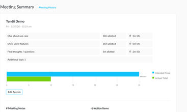 Tendii screenshot