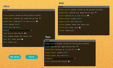 SimpleX Chat screenshot