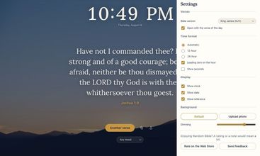 Random Bible screenshot