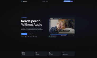LipRead AI screenshot