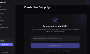 VibeCast screenshot