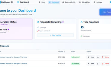 BidHelper AI screenshot