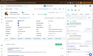 Recruit CRM screenshot