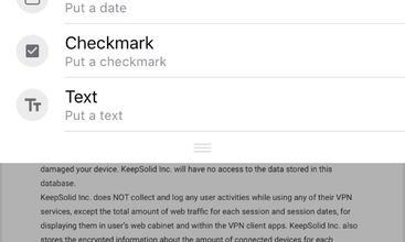 KeepSolid Sign screenshot