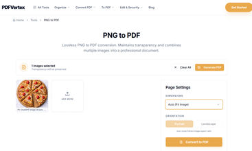 PDF Vertex screenshot