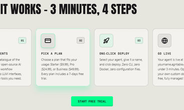 Agntable screenshot