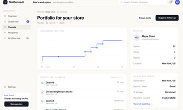 MailSenseAI screenshot