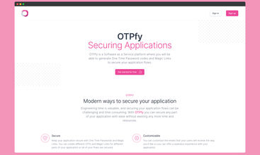 OTPfy screenshot