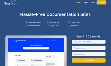EasyDocs screenshot