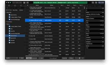TablePlus screenshot