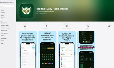 Habitflo screenshot