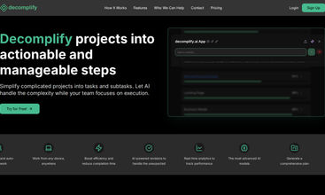 decomplify.ai screenshot