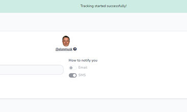 Tracksy screenshot