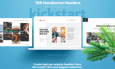 108 Handsome Headers screenshot