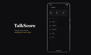 Talkscore screenshot