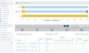 Seomator screenshot